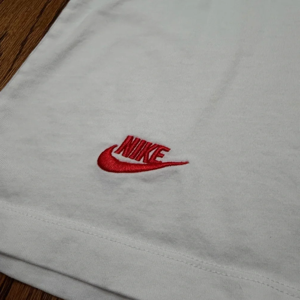 Nike Sportswear Club Essentials Logo T-Shirt DJ1568-100 White Men’s M